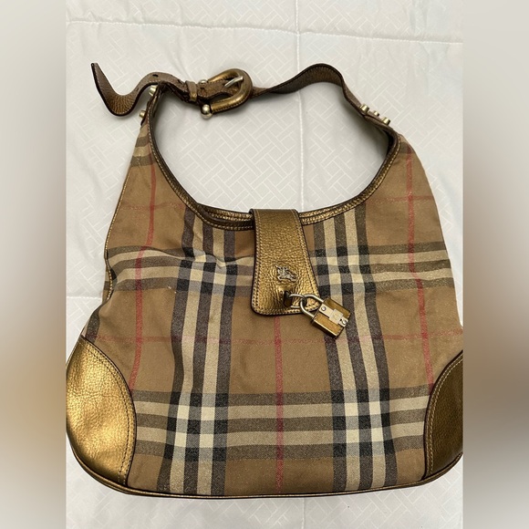 2010’s Burberry shoulder bag, dust bag included - Picture 1 of 9